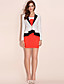  ts lagdelt kontrast farge blazer