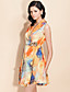  TS Abstract Print Dress