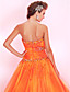  Ball Gown Sweetheart Floor-length Tulle Prom Dress