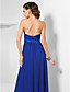  Sheath/ Column Sweetheart Floor-length Chiffon Evening Dress (FSM04258)