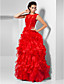  robe de bal bijou-parole longueur organza robe de soirée inspirée par Claire Danes à oscar