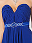  Sheath/ Column Sweetheart Floor-length Chiffon Evening Dress (FSM04258)