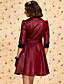  TS VINTAGE Baroque Style Contrast Color Dress with Belt