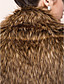  Elegant Long-Haired Faux Fox Fur Party / Evening Shawl / Wrap