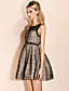  TS Sleeveless Lace Princess Belt Dress