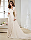  Trumpet/Mermaid Sweetheart Court Train Lace Wedding Dress With A Wrap