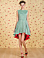  ts vintage kleurblok swallowtail ruches jurk