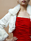  Nizza Faux Fur Long Sleeves Wedding / Evening Jacken / Wraps