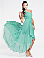  gaine / colonne sweetheart asymétrique robe de demoiselle d'honneur