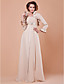  Sheath/Column Square Floor-length Satin And Chiffon Mother Of The Bride Dress With A Wrap