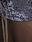  ts mesh syninger fløjl sexet maxi kjole