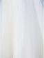  Ball Gown Strapless Ankle-length Tulle Wedding Dress