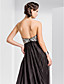  a-line Liebsten Sweep / Pinsel Zug Chiffon und Pailletten Abendkleid