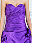 Ball Gown Sweetheart Floor-length Taffeta Evening Dress