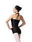  kvinders halterneck bomuld ballet dans unitard