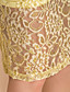  TS Simplicity Gold Lace Sleeveless Sheath Dress