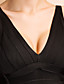  TS Sexy V Neck Metal Detail Bodycon Bandage Dress