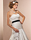  A-line Sweetheart Floor-length Taffeta Wedding Dress