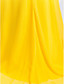 Trumpet/Mermaid Straps Sweep/Brush Train Chiffon Evening Dress