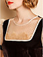  TS Round Neck Floral Embroidery Velvet Dress
