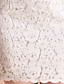 TS High End V Neck Handmade Beads Lace Sheath Dress
