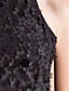  TS Halter Handmade 3D Floral Decor Bodycon Jersey Dress