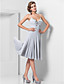  Sheath/Column V-neck Spaghetti Straps Knee-length Knitwear Cocktail Dresses