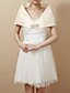  Satin With Rhinestone Clasp Speical Occasion/Wedding Shawl