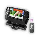 per Sony PSP movie caricabatterie dock speaker telecomando (gm046)
