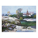 Art Reproduction Oil Painting/Hand Painted on Canvas With Wood Frame (ECJ-025) -Free Shipping