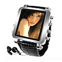 2gb Mens Watch metallico MP4 / MP3 player-1.5 "schermo OLED (cavs010)
