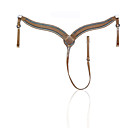 Camel Western "Y" shaped Breastplate (MS041)