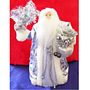 Silver Santa Clause Christmas Ornament (LR049) (Start From 30 Units)-Free Shipping
