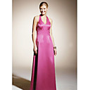 A-Line Halter Floor-length Bridesmaid Dress / Prom Dress (YCF118) (Start From 3 Units) Free Shipping
