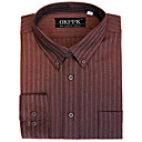 Classic Long Sleeve Stripe Dress Shirt (CHS031) -Free Shipping