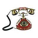 Hand-draw Wood Classic Phone(FGDH019)