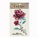 Rose Temporary Tattoos One Sheet  (Start From 50 Units)