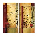 Handmade Oil Painting Garden Dance by Don Li-Leger 2-pc Set (SZH177)