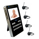 Wireless Baby Monitor 2.4GHz 4-channel + 2.5" LCD + 4 Cameras AF006 (Start From 5 Units) Free Shipping