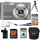 Casio EXILIM EX-Z200 10.3MP Digital Camera + 2GB SD Card + Extra Battery + 6 Bonus