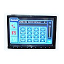 ecrã táctil de 7 polegadas, 2 din no painel do carro tv dvd player e função bluetooth c td700bt (szc334)