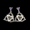 Luxury  Rosary CZ Earring in 925 Sterling Silver (SZY021) (Start From 36 Units) Free Shipping