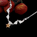 Two Styles Magnetic Cubic Zirconia Necklace - CZ Necklace NWJ5-0001 Champagne (SZY128)