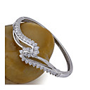 platine zircon cubique bracelet - bracelet wyx4 cz-0010 (szy203)