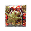 ornements de Noël en plastique ball set (54pcs/set) (ballon, l'arbre en haut) zsd078 (à partir d