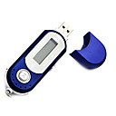 1gb mp3 player azul pequena m3003