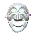 Personalized Paper Party Halloween Mask (SZWS036)