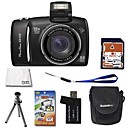 Canon Powershot SX110 IS 9.0MP Digital Camera with 3.0-inch LCD + 4GB SD + 6 Bonus (SZW588)