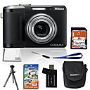 Nikon Coolpix P60 8.5MP Digital Camera with 2.5-inch LCD + 4GB SD + 6 Bonus (SZW609)