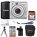 Canon PowerShot A1000 IS 10MP Digital Camera with 2.5-inch LCD + 4GB SD + 6 Bonus(SZW584)